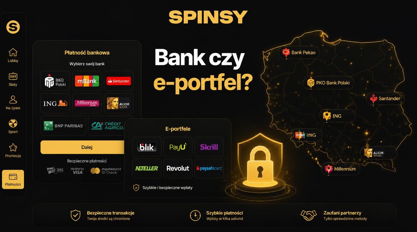 Interfejs płatności bankowej i e-portfela – bezpieczeństwo i wygoda dla graczy